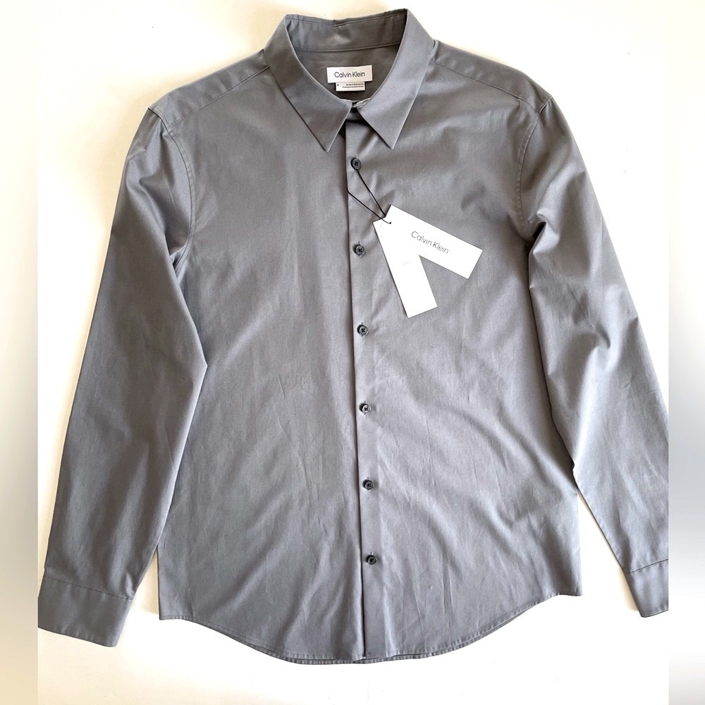 Calvin Klein Mens dress shirt button down size M